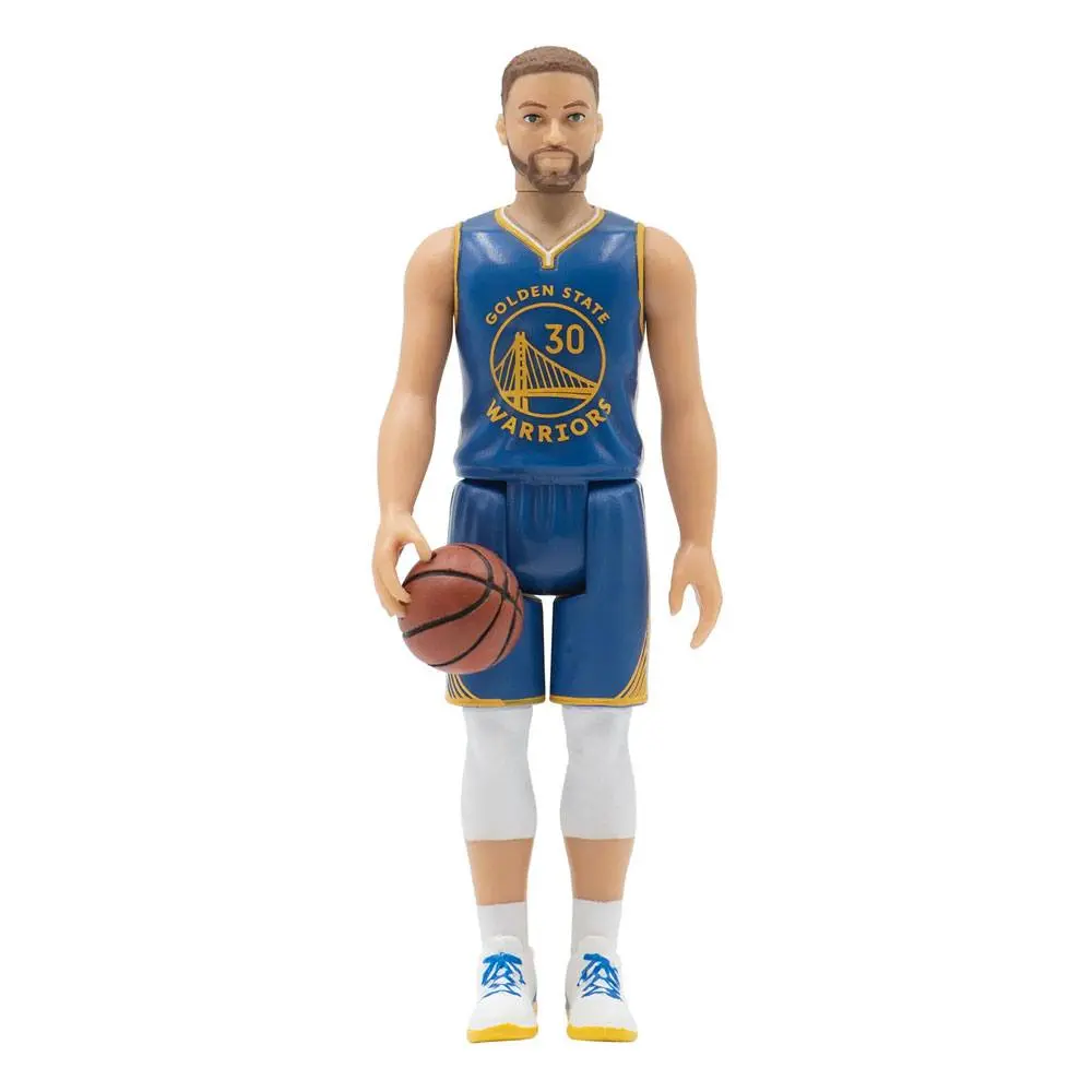 NBA ReAction Wave 1 Stephen Curry (Warriors) akciófigura 10 cm termékfotó