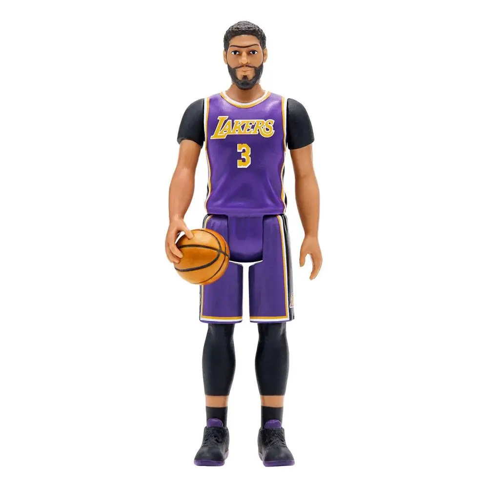 NBA ReAction Wave 3 Anthony Davis (Lakers) [Purple Statement] akciófigura 10 cm termékfotó