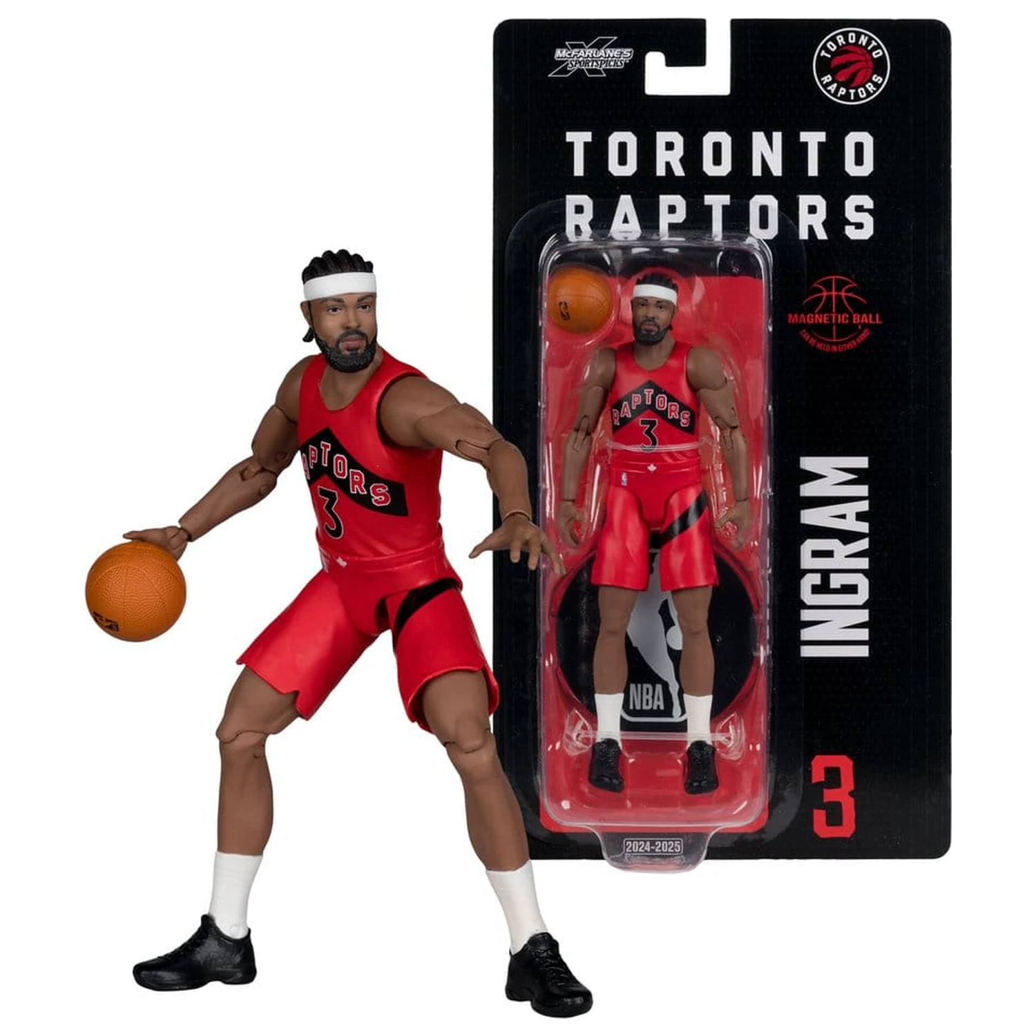 NBA SportsPicks akciófigura Brandon Ingram (Toronto Raptors) 16 cm termékfotó