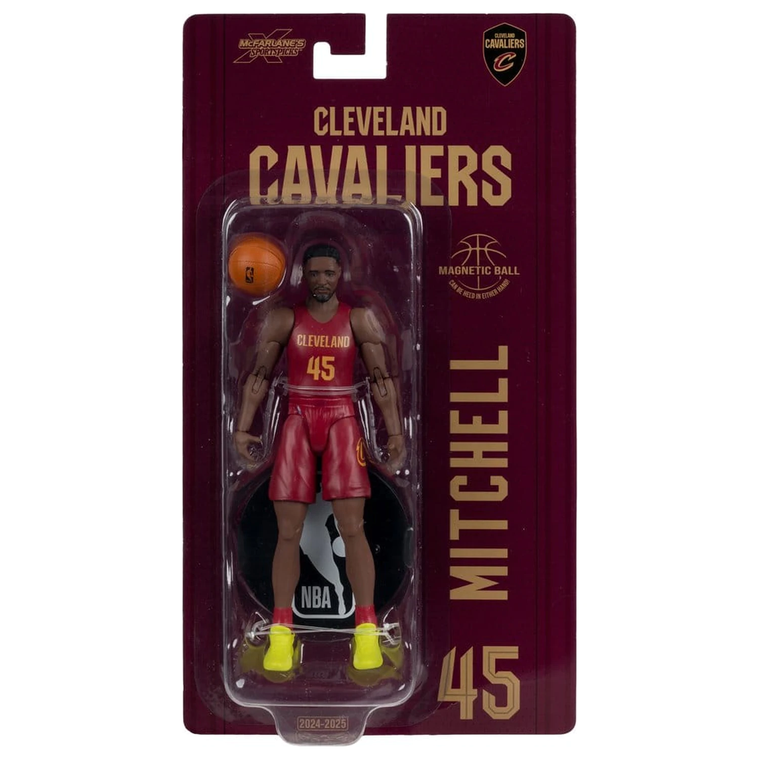 NBA SportsPicks akciófigura Donovan Mitchell (Cleveland Cavaliers) 15 cm termékfotó