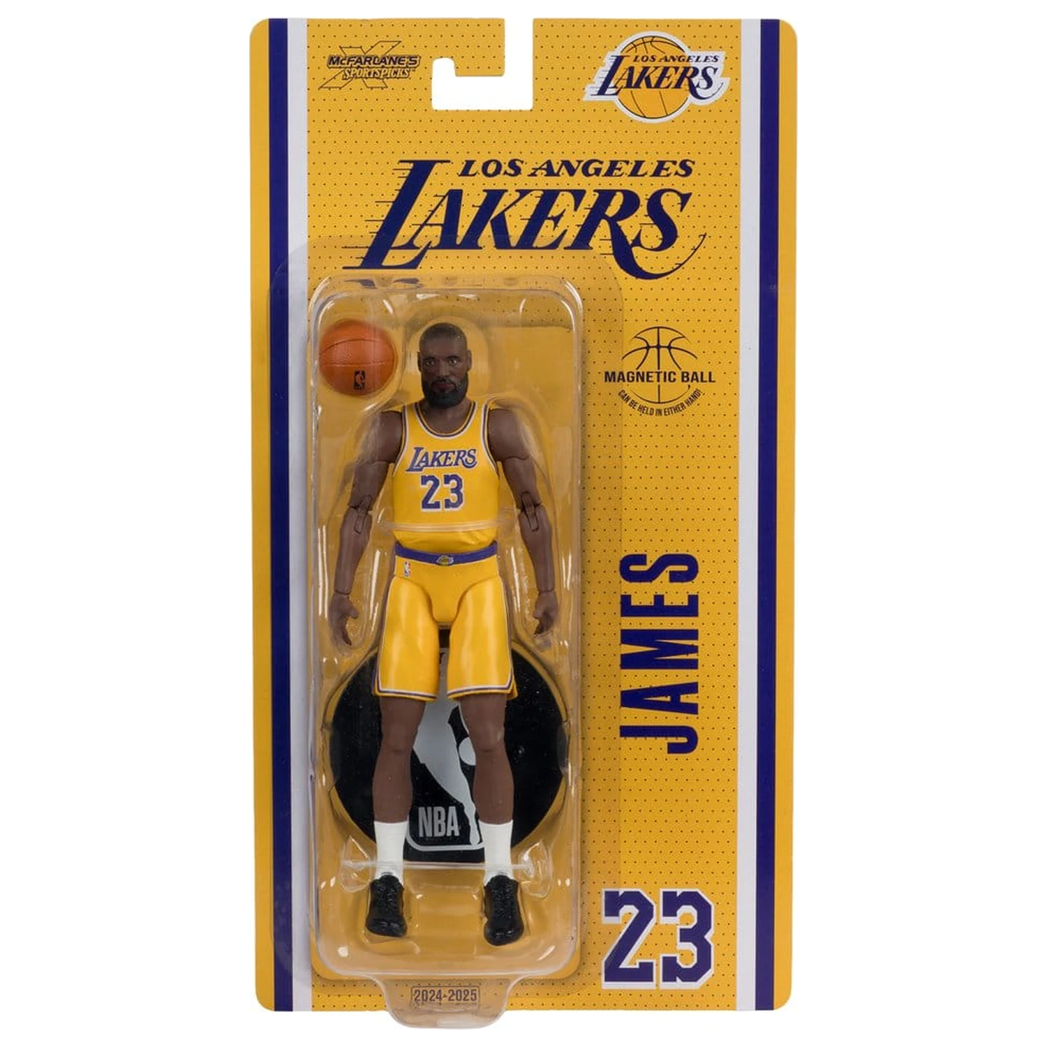 NBA SportsPicks akciófigura Lebron James (Los Angeles Lakers) 16 cm termékfotó