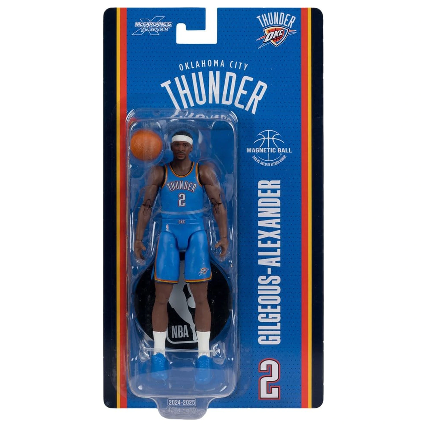 NBA SportsPicks akciófigura Shai Gilgeous-Alexander (Oklahoma City Thunder) 16 cm termékfotó