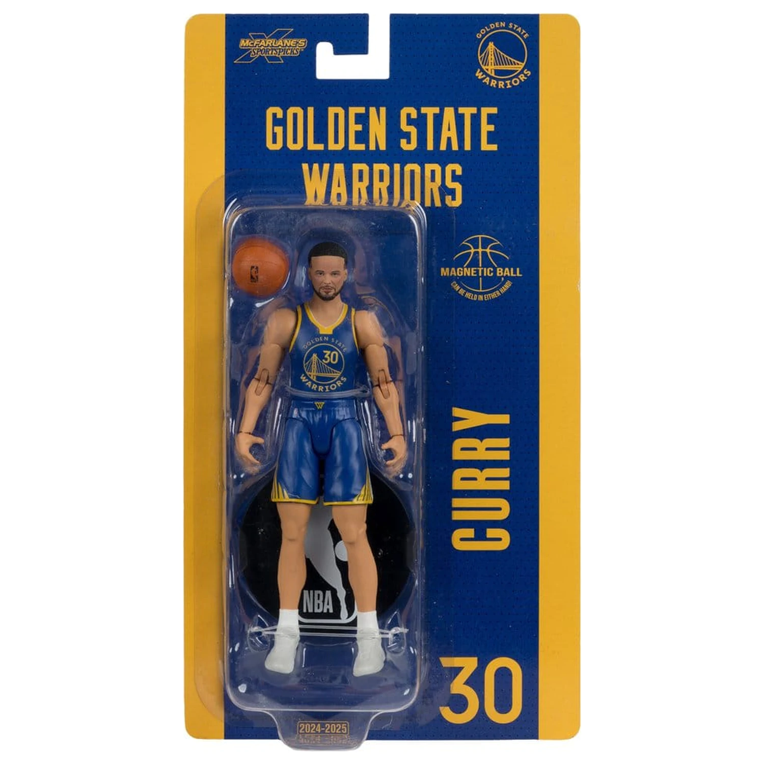 NBA SportsPicks akciófigura Stephen Curry (Golden State Warriors) 15 cm termékfotó