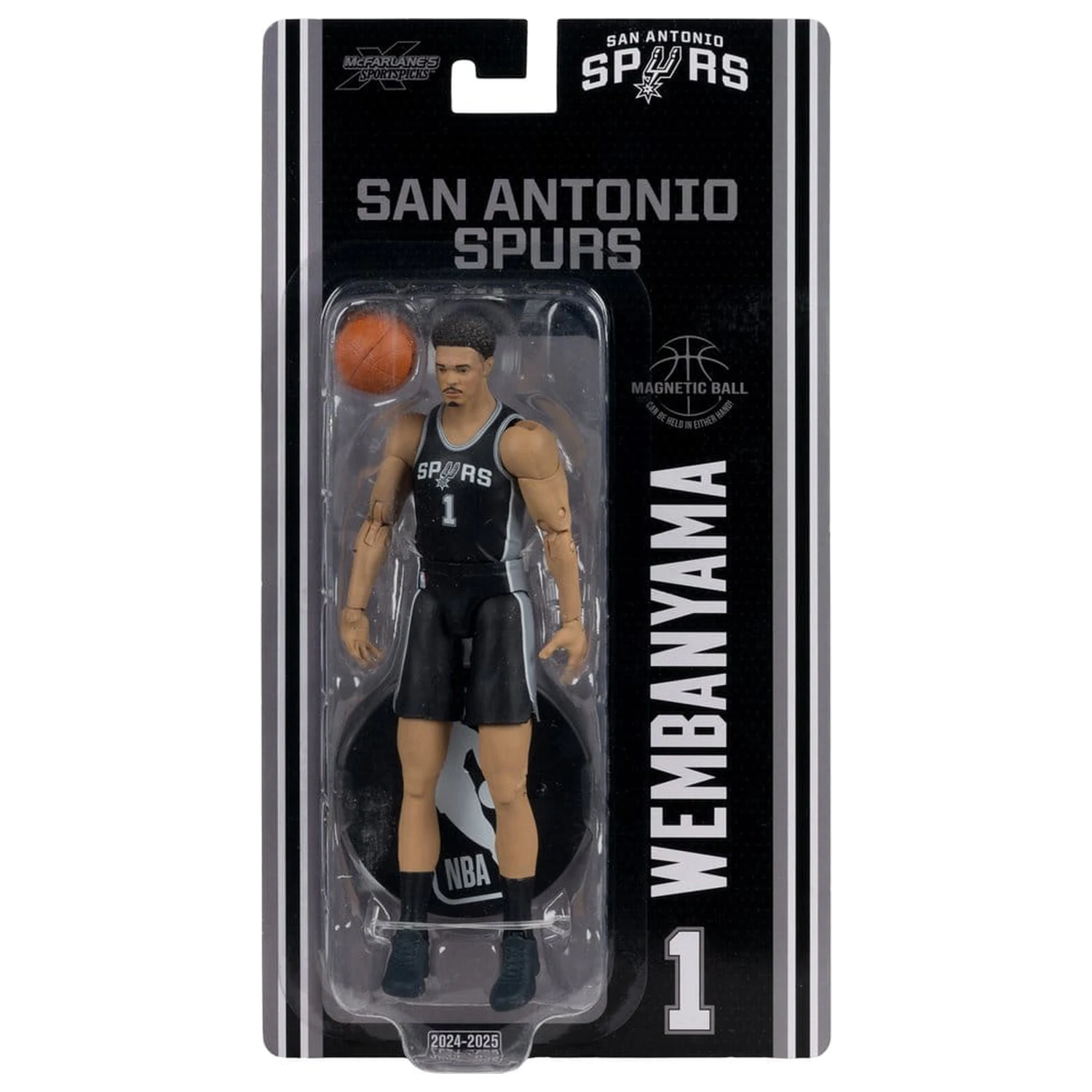 NBA SportsPicks akciófigura Victor Wembanyama (San Antonio Spurs) 17 cm termékfotó