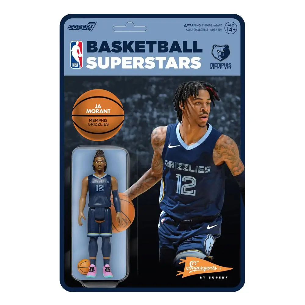 NBA Supersports Wave 4 Ja Morant (Grizzlies) akciófigura 10 cm termékfotó