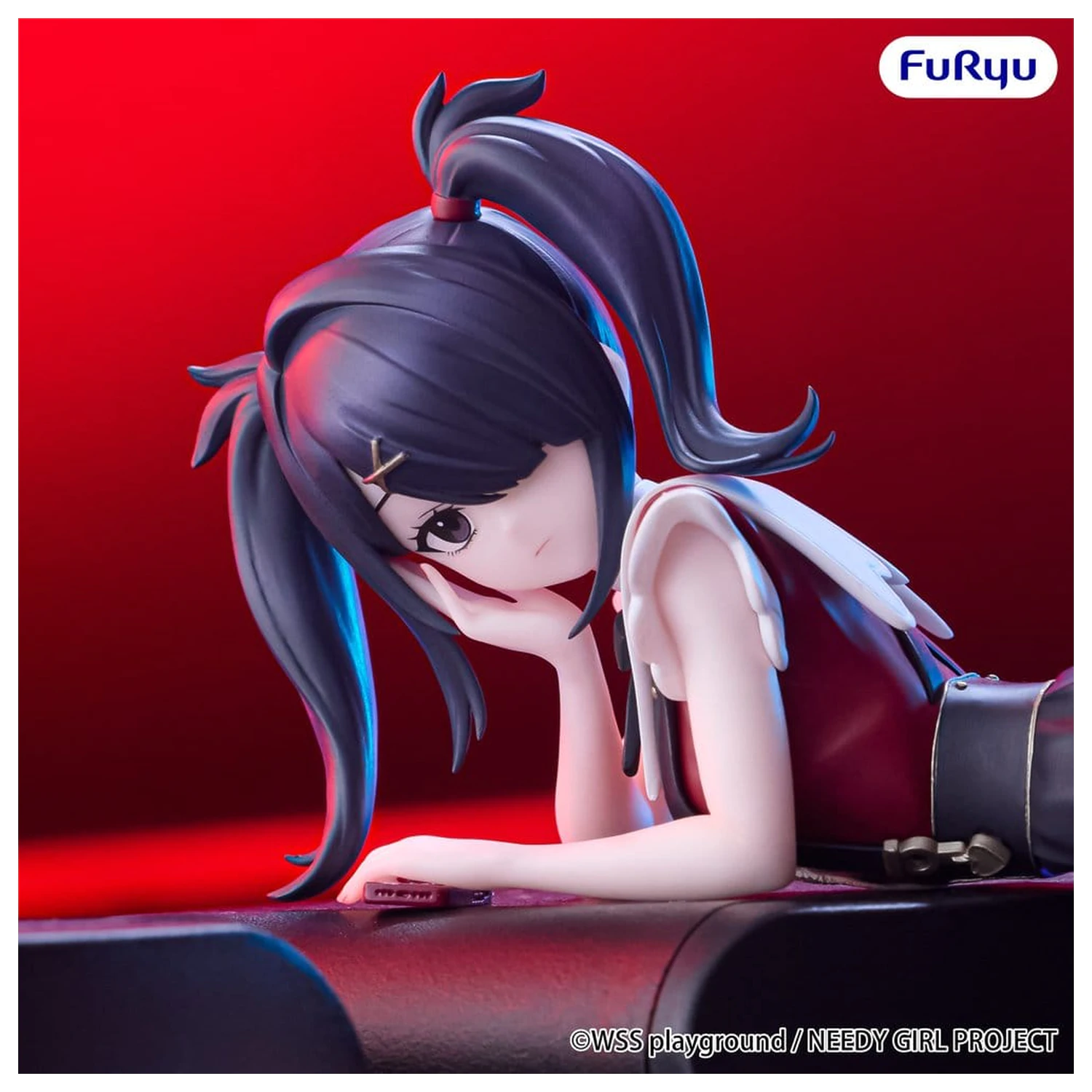 Needy Girl Overdose Noodle Stopper PVC figura Ame-chan 14 cm termékfotó