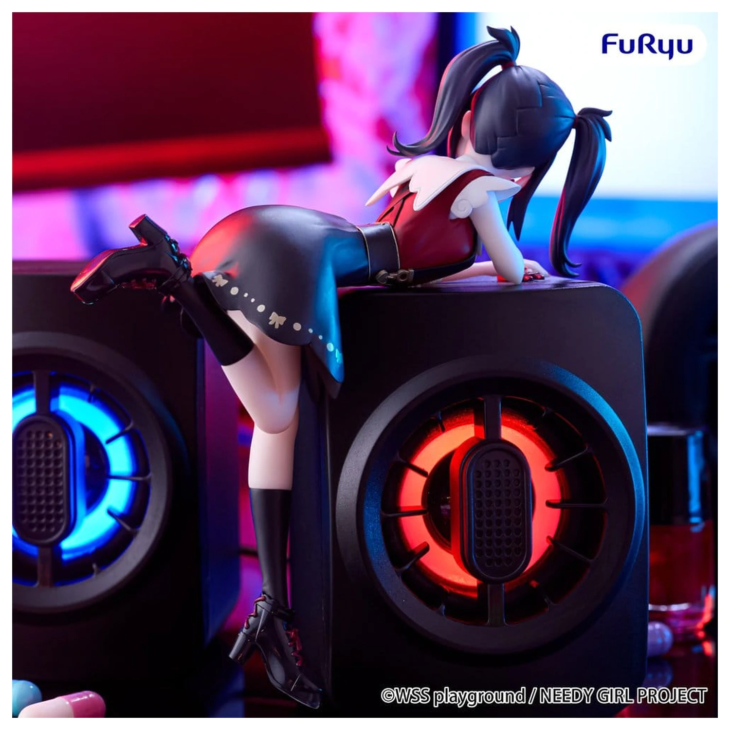 Needy Girl Overdose Noodle Stopper PVC figura Ame-chan 14 cm termékfotó
