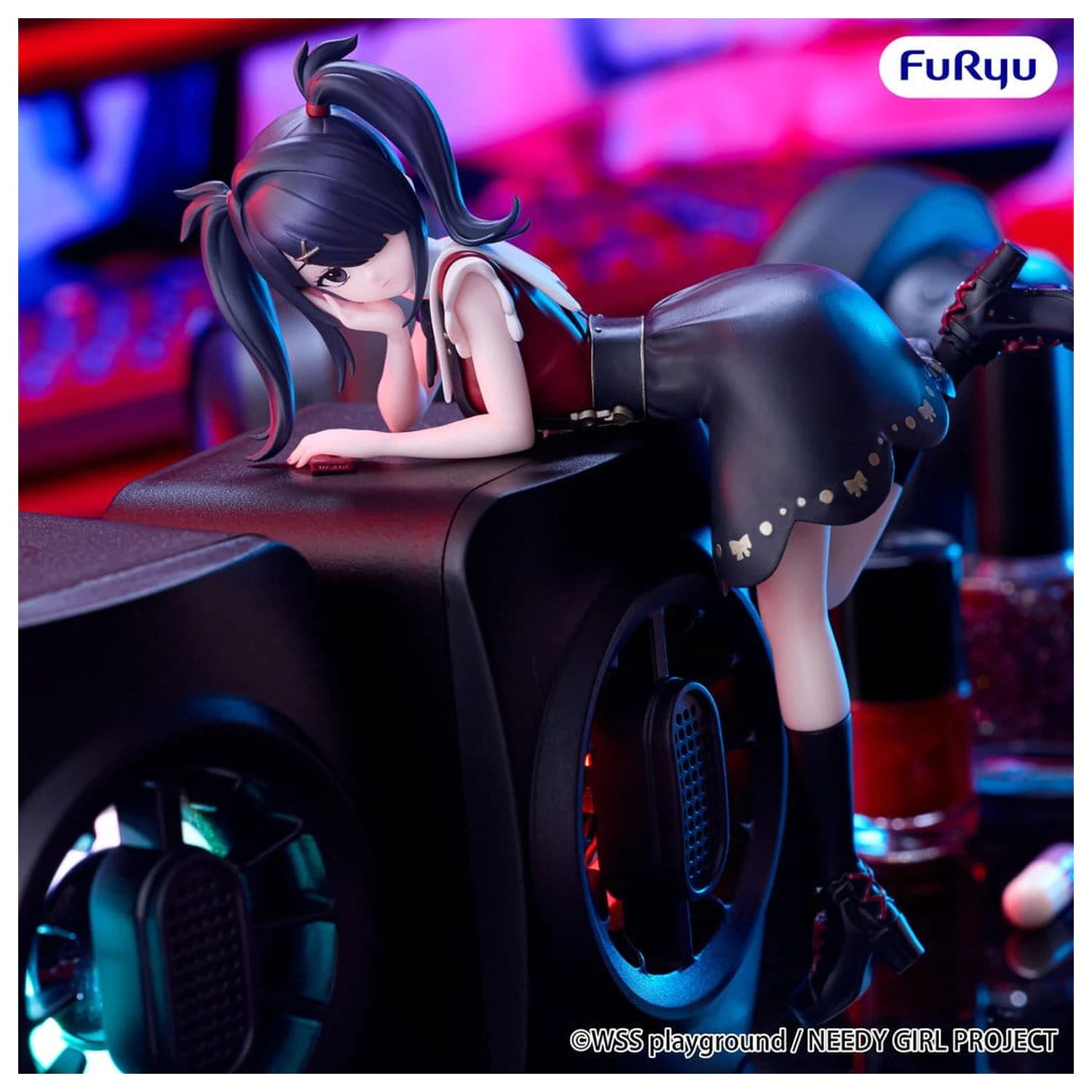 Needy Girl Overdose Noodle Stopper PVC figura Ame-chan 14 cm termékfotó