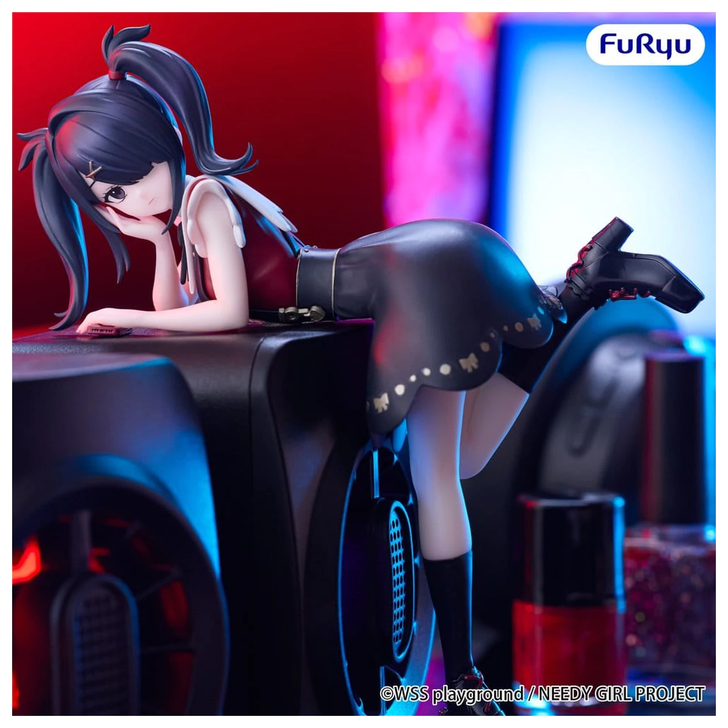 Needy Girl Overdose Noodle Stopper PVC figura Ame-chan 14 cm termékfotó