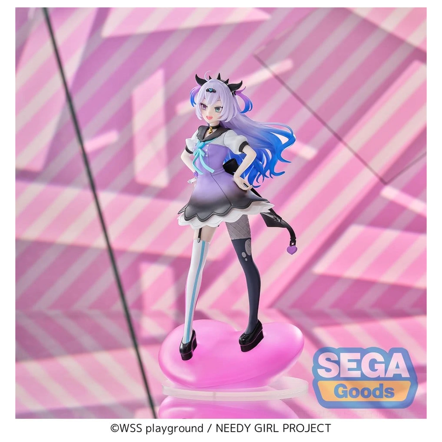 Needy Girl Overdose XStellar PVC figura PURPLE LOLLIPOP 20 cm termékfotó