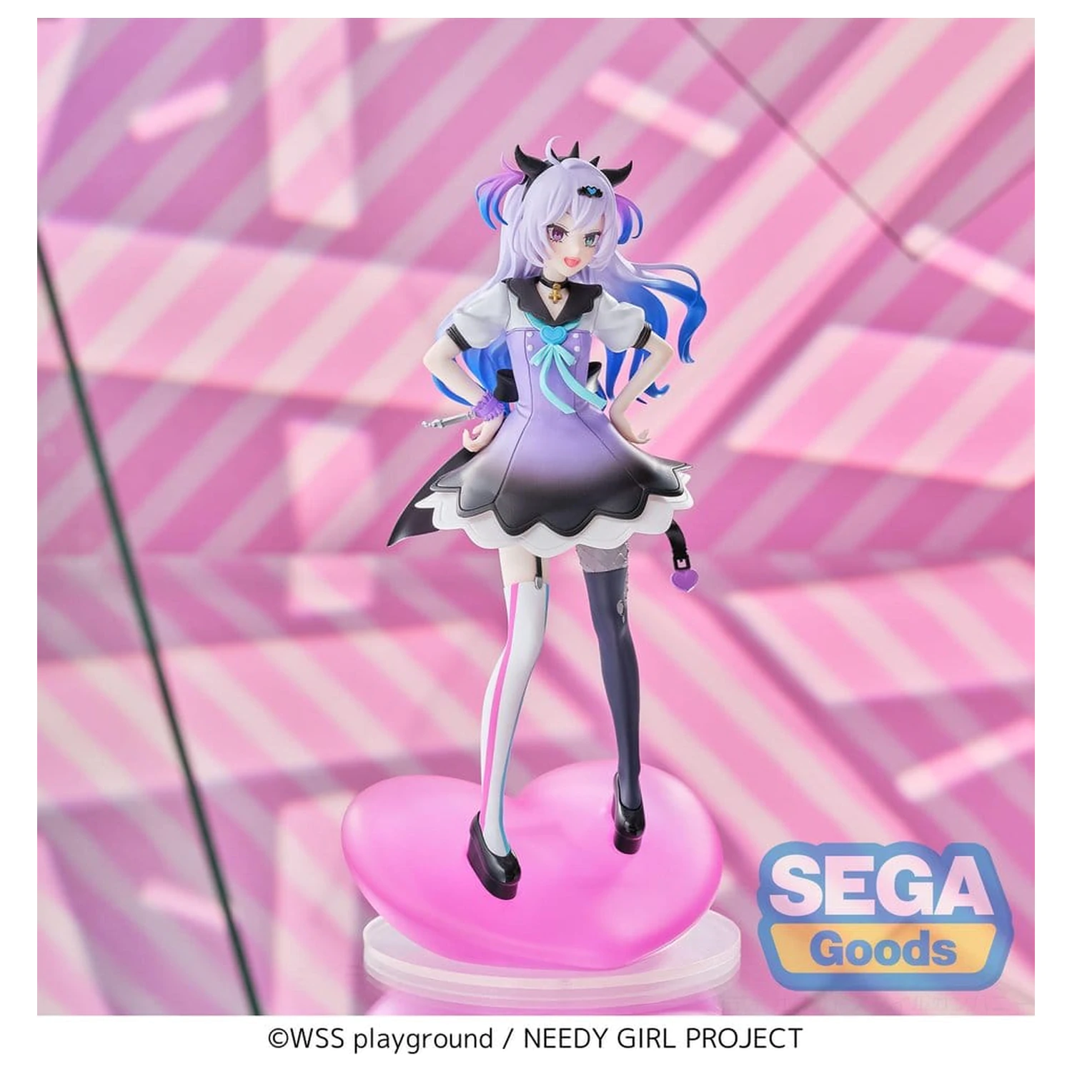 Needy Girl Overdose XStellar PVC figura PURPLE LOLLIPOP 20 cm termékfotó