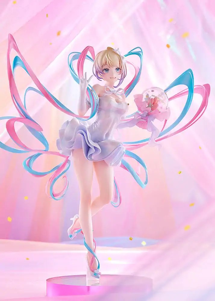 Needy Streamer Overload 1/7 OMGkawaiiAngel: Anniversary Party Ver. szobor figura 23 cm termékfotó