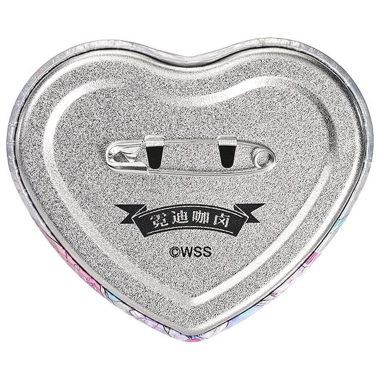 Needy Streamer Overload Needy Streamer Chinese Restaurant Series Heart-Shaped Pinback Button OMGkawaiiAngel 7 x 6 cm termékfotó