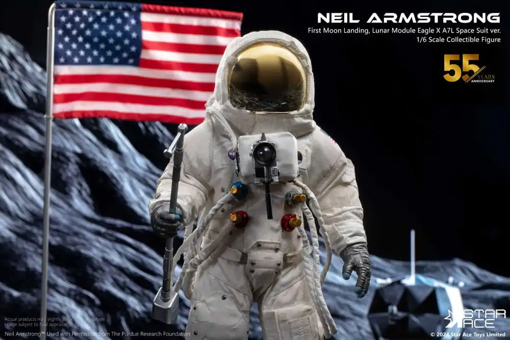 Neil Armstrong 1/6 Neil Armstrong akciófigura 30 cm termékfotó