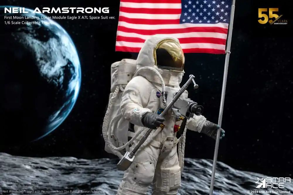 Neil Armstrong 1/6 Neil Armstrong akciófigura 30 cm termékfotó