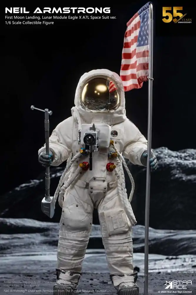 Neil Armstrong 1/6 Neil Armstrong akciófigura 30 cm termékfotó