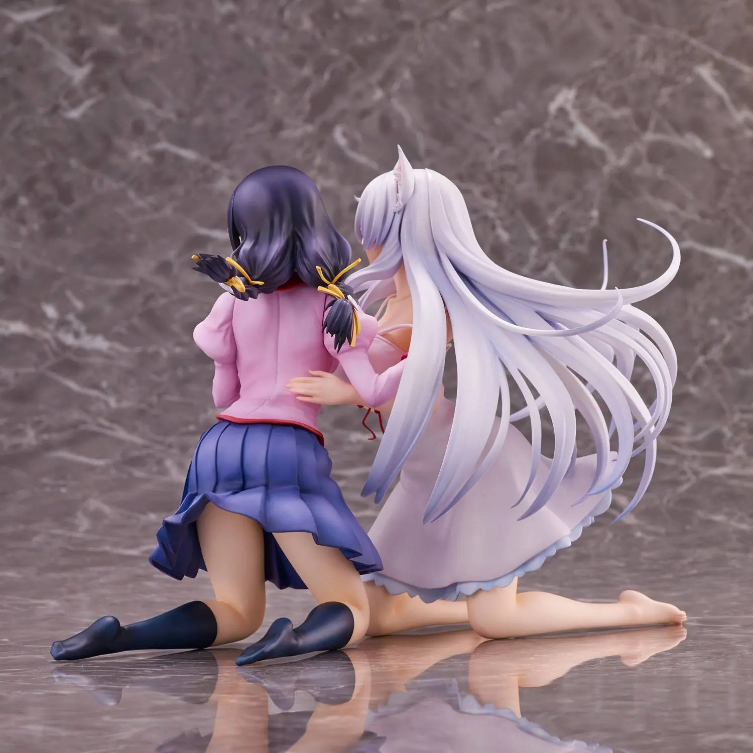 Nekomonogatari Monogatari Series Tsubasa Hanekawa PVC szobor figura csomag 19 cm (re-run) termékfotó