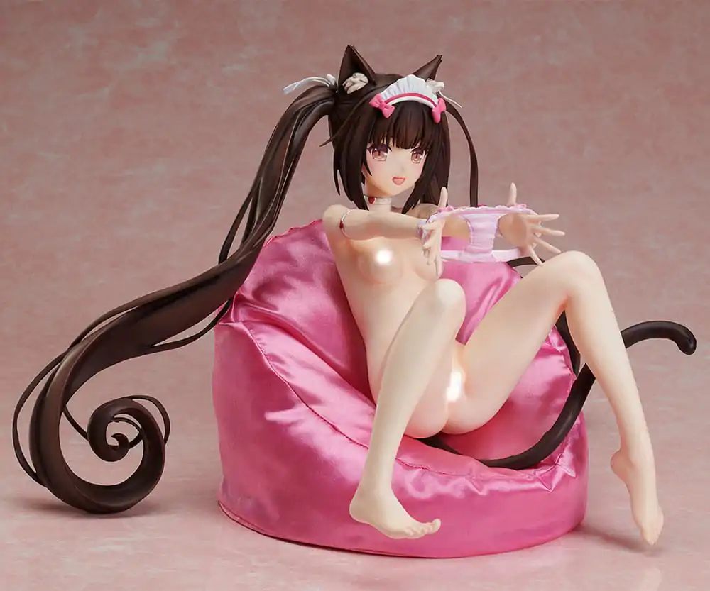 Nekopara 1/4 Chocola Bare Leg Ver. PVC szobor figura 35 cm termékfotó