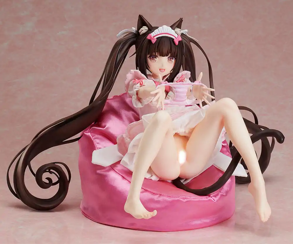 Nekopara 1/4 Chocola Bare Leg Ver. PVC szobor figura 35 cm termékfotó