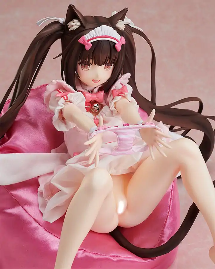 Nekopara 1/4 Chocola Bare Leg Ver. PVC szobor figura 35 cm termékfotó