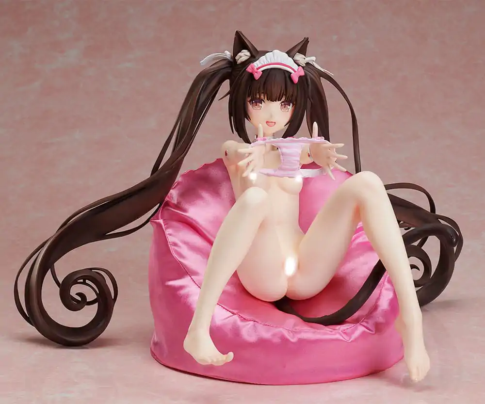 Nekopara 1/4 Chocola Bare Leg Ver. PVC szobor figura 35 cm termékfotó