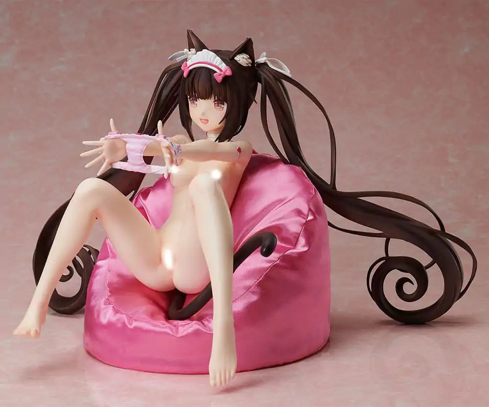 Nekopara 1/4 Chocola Bare Leg Ver. PVC szobor figura 35 cm termékfotó