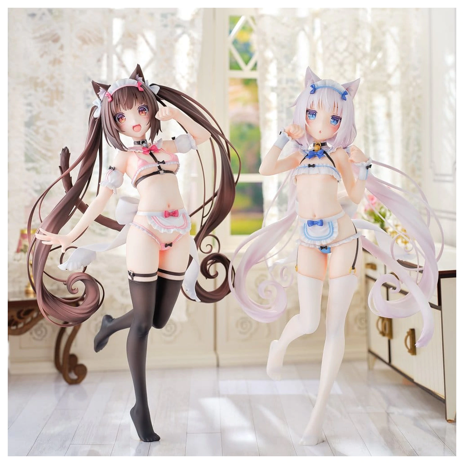 Nekopara 1/5.5 Chocola Micro Bikini Maid -STD Edition- PVC figura 30 cm termékfotó