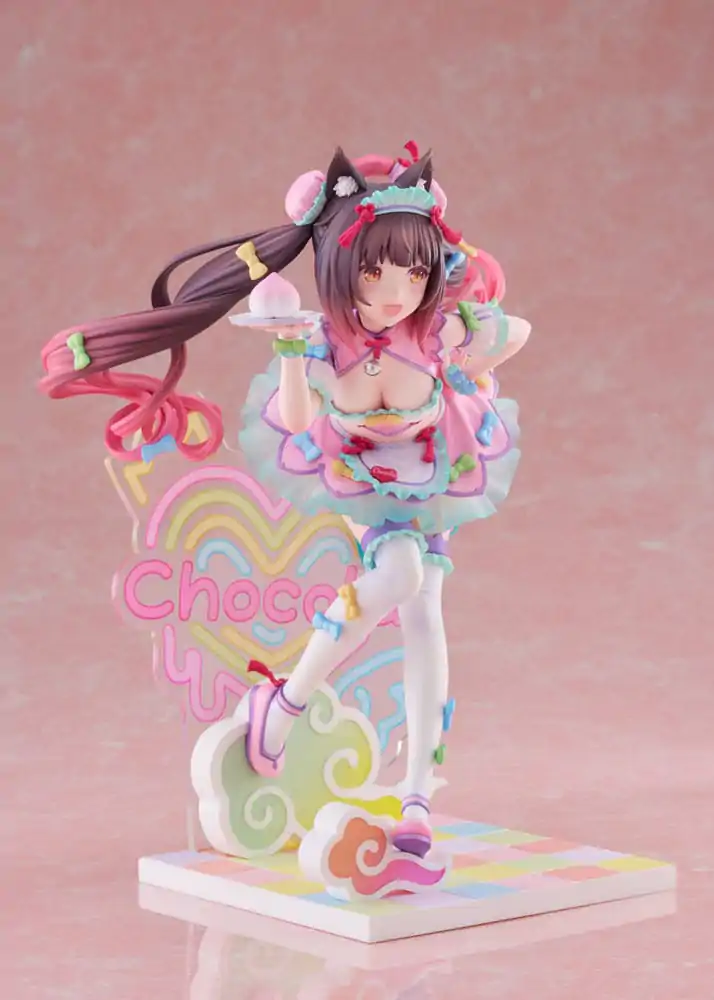 Nekopara 1/7 Chocola Dreamy Cute China Ver. PVC szobor figura 20 cm termékfotó