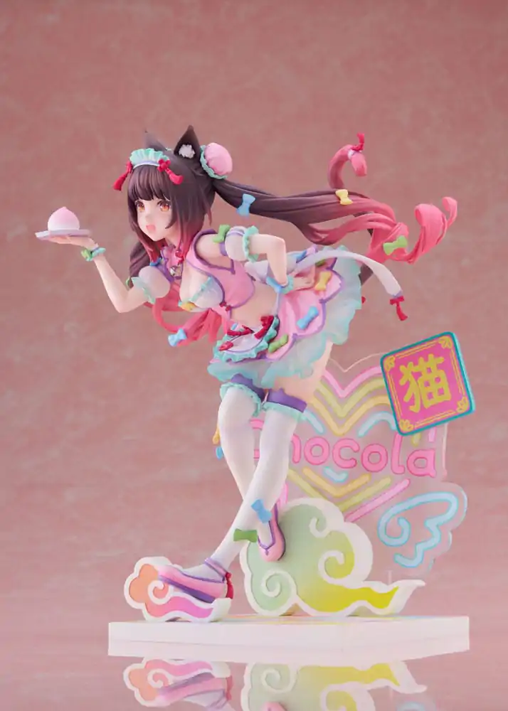 Nekopara 1/7 Chocola Dreamy Cute China Ver. PVC szobor figura 20 cm termékfotó