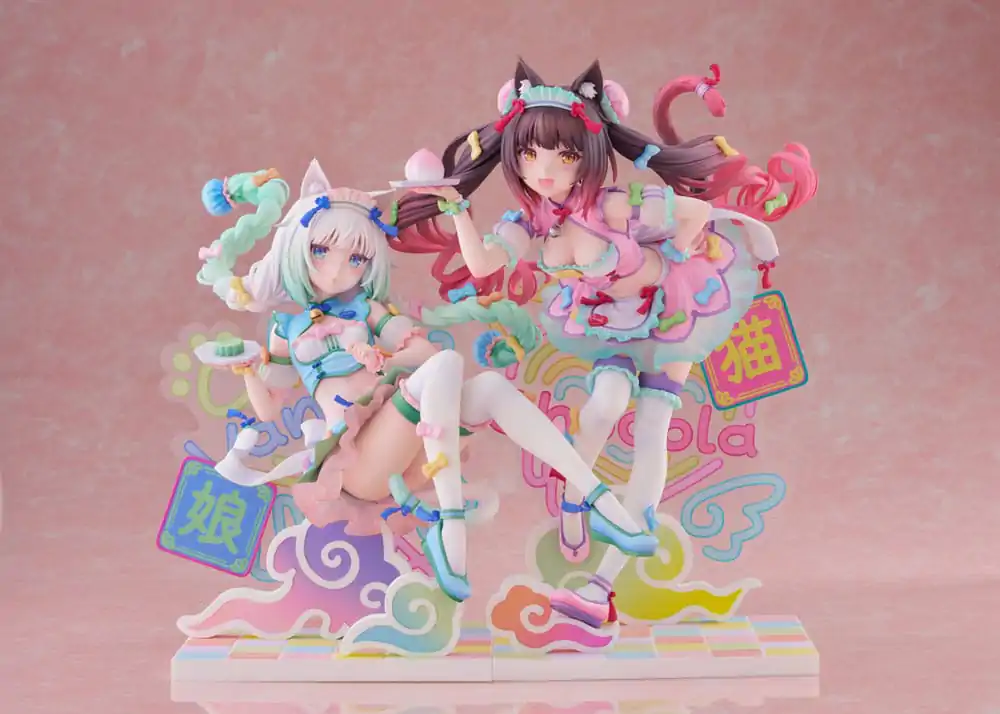 Nekopara 1/7 Chocola Dreamy Cute China Ver. PVC szobor figura 20 cm termékfotó