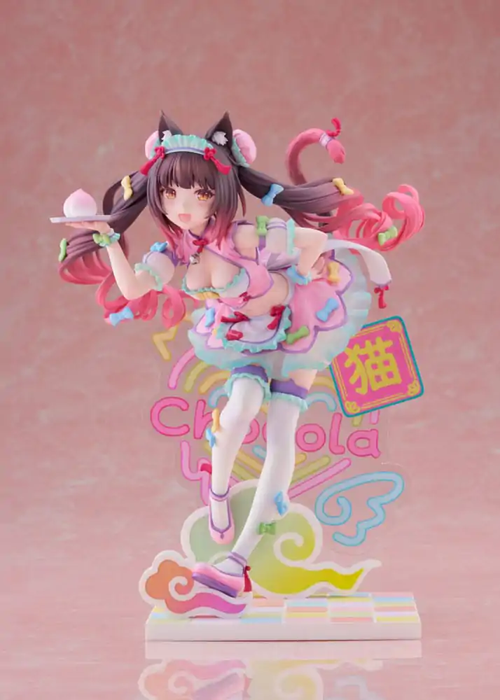 Nekopara 1/7 Chocola Dreamy Cute China Ver. PVC szobor figura 20 cm termékfotó