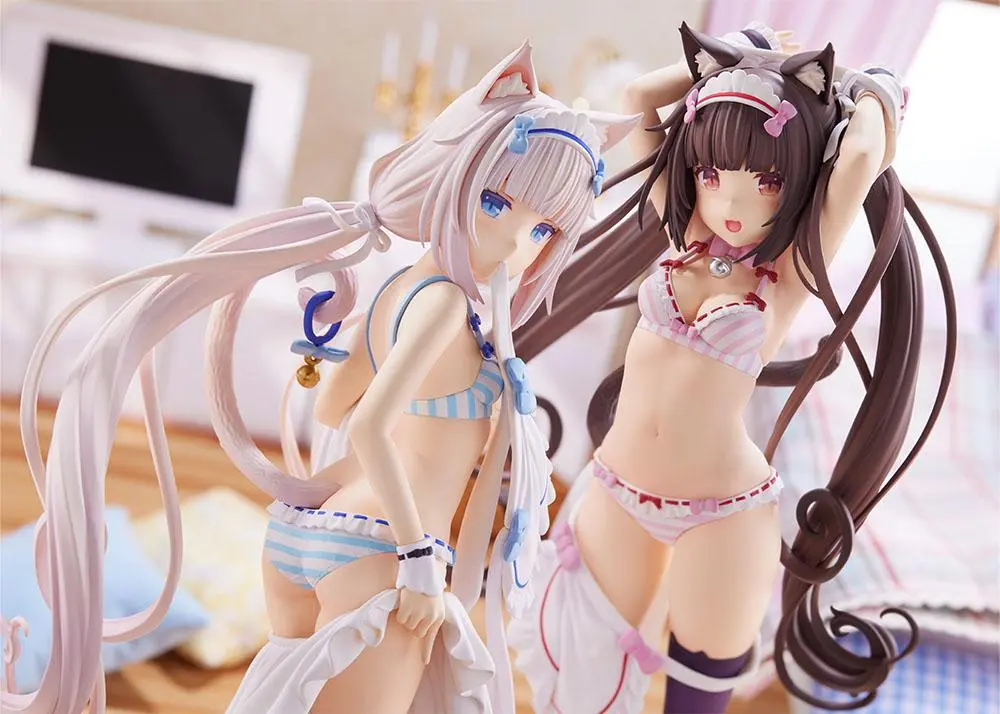 Nekopara 1/7 Chocola Dress up time PVC szobor figura 24 cm termékfotó