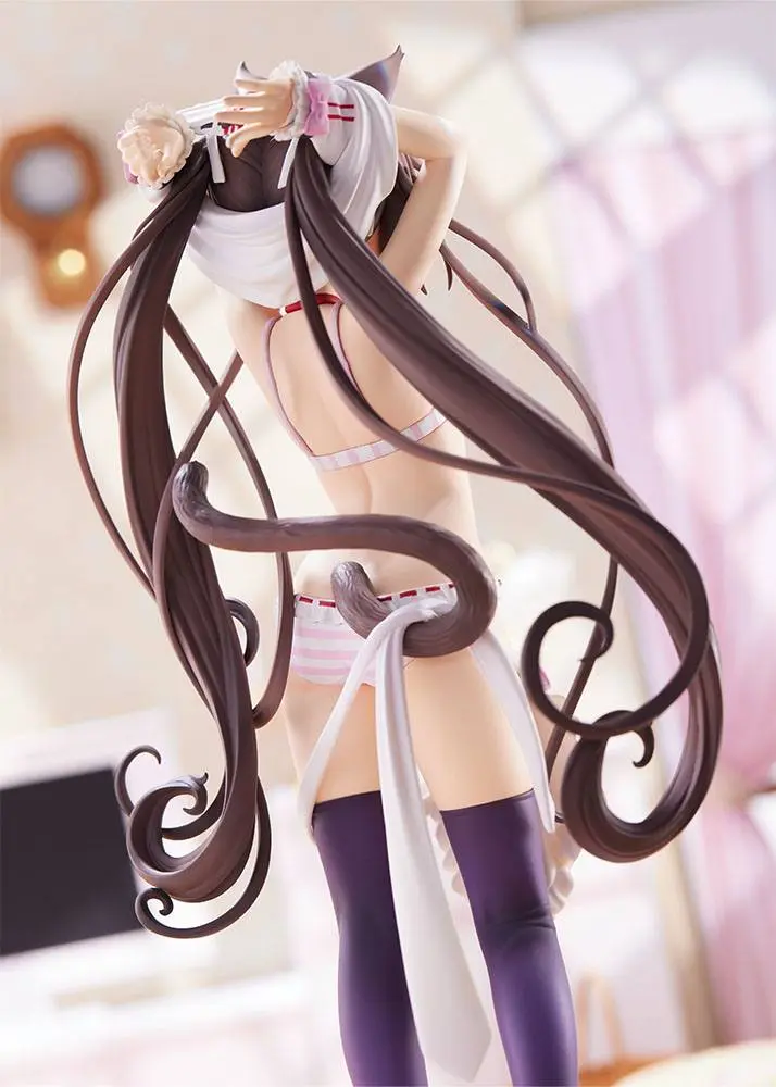 Nekopara 1/7 Chocola Dress up time PVC szobor figura 24 cm termékfotó