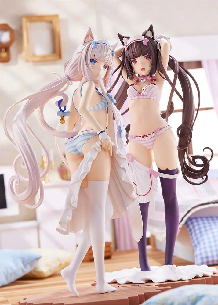 Nekopara 1/7 Chocola Dress up time PVC szobor figura 24 cm termékfotó