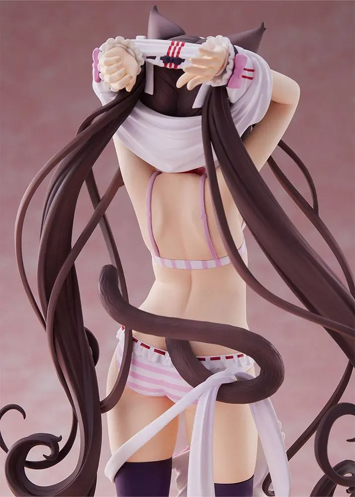 Nekopara 1/7 Chocola Dress up time PVC szobor figura 24 cm termékfotó
