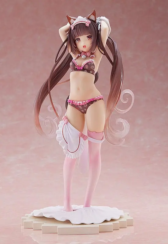 Nekopara 1/7 Chocola Lovely Sweets Time PVC szobor figura 24 cm termékfotó
