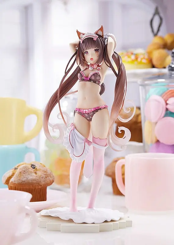 Nekopara 1/7 Chocola Lovely Sweets Time PVC szobor figura 24 cm termékfotó
