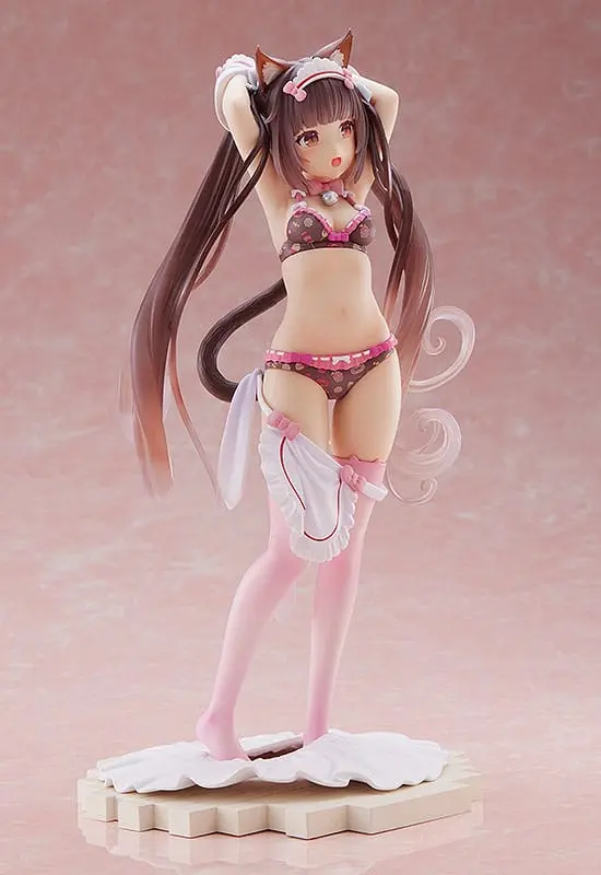 Nekopara 1/7 Chocola Lovely Sweets Time PVC szobor figura 24 cm termékfotó