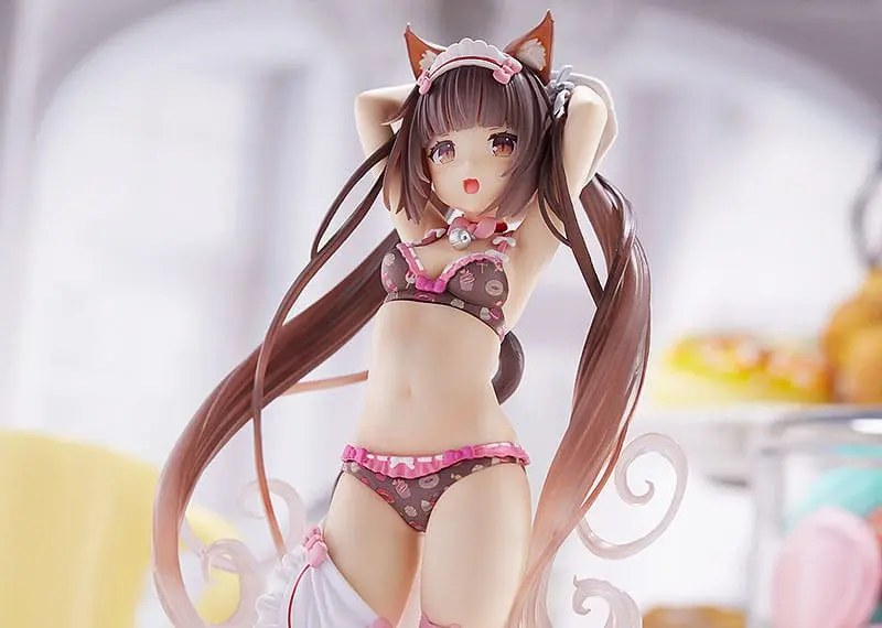 Nekopara 1/7 Chocola Lovely Sweets Time PVC szobor figura 24 cm termékfotó