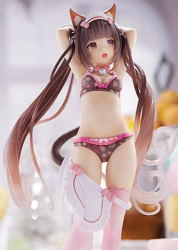 Nekopara 1/7 Chocola Lovely Sweets Time PVC szobor figura 24 cm termékfotó