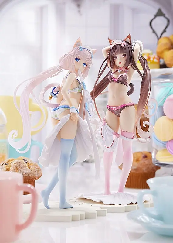 Nekopara 1/7 Chocola Lovely Sweets Time PVC szobor figura 24 cm termékfotó