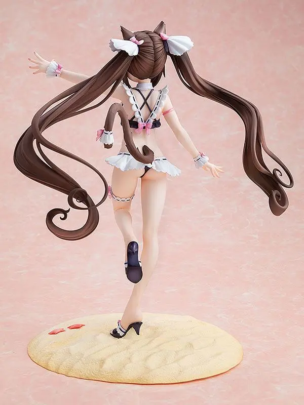 Nekopara 1/7 Chocola: Maid Swimsuit Ver. PVC szobor figura 26 cm termékfotó