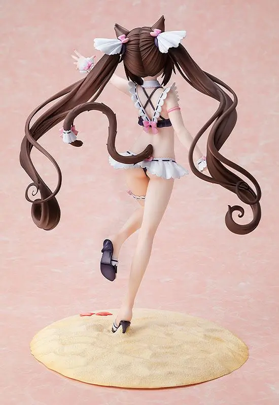 Nekopara 1/7 Chocola: Maid Swimsuit Ver. PVC szobor figura 26 cm termékfotó
