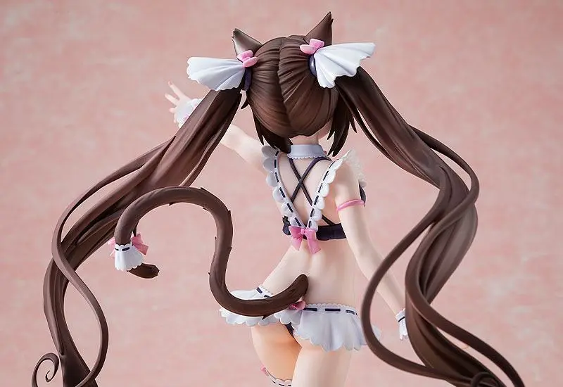 Nekopara 1/7 Chocola: Maid Swimsuit Ver. PVC szobor figura 26 cm termékfotó