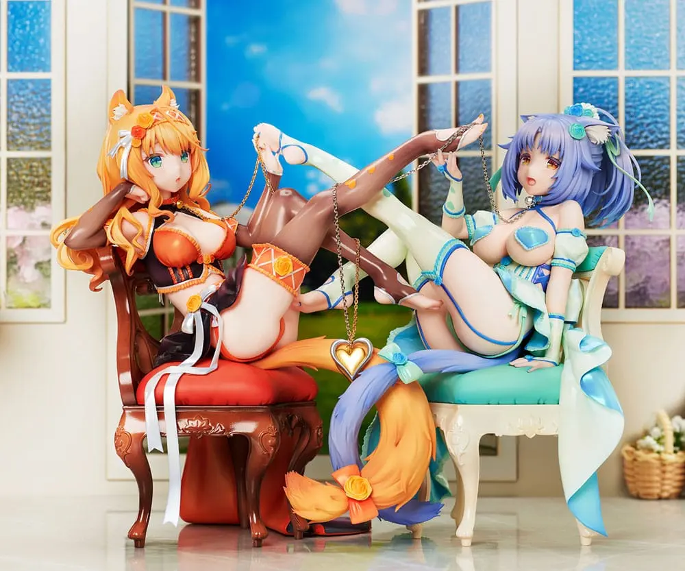 Nekopara 1/7 Cinnamon re-run PVC szobor figura 19 cm termékfotó