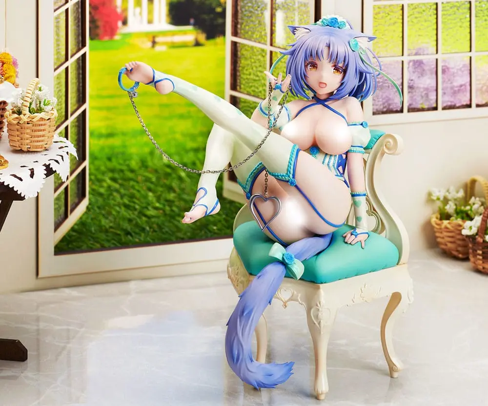 Nekopara 1/7 Cinnamon re-run PVC szobor figura 19 cm termékfotó