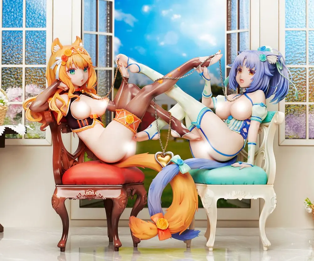 Nekopara 1/7 Maple re-run PVC szobor figura 19 cm termékfotó