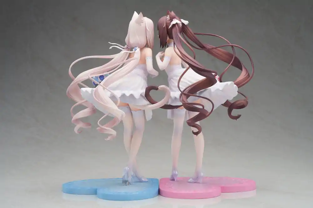 Nekopara 1/7 Nekopara Chocola & Vanilla Dream of Eden Ver. PVC szobor figurák 23 cm termékfotó