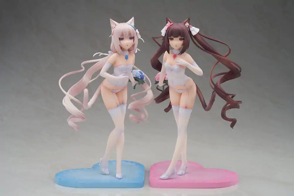 Nekopara 1/7 Nekopara Chocola & Vanilla Dream of Eden Ver. PVC szobor figurák 23 cm termékfotó