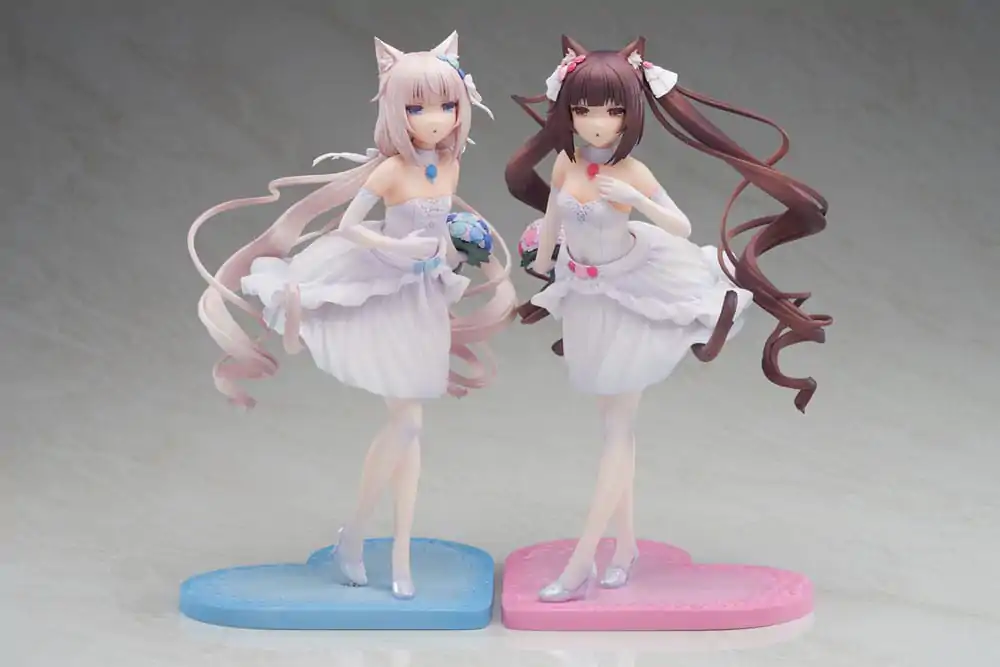 Nekopara 1/7 Nekopara Chocola & Vanilla Dream of Eden Ver. PVC szobor figurák 23 cm termékfotó